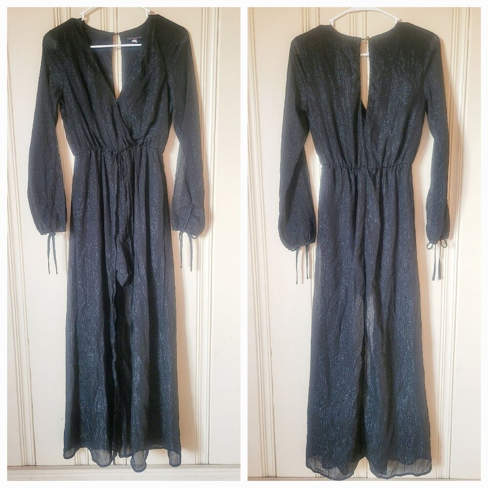 Romper Black Dress